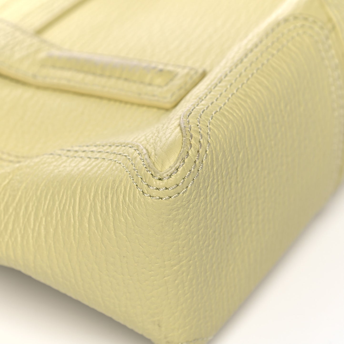 Textured Calfskin Mini Pashli Satchel Citron
