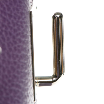 Hermes Taurillon Clemence Jypsiere 34 Ultraviolet 10 of 25