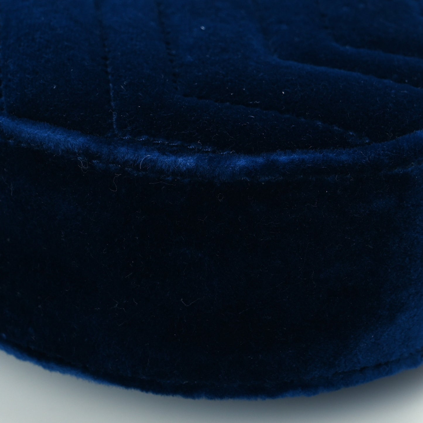 Velvet Matelasse GG Marmont Belt Bag 95 38 Cobalt Blue
