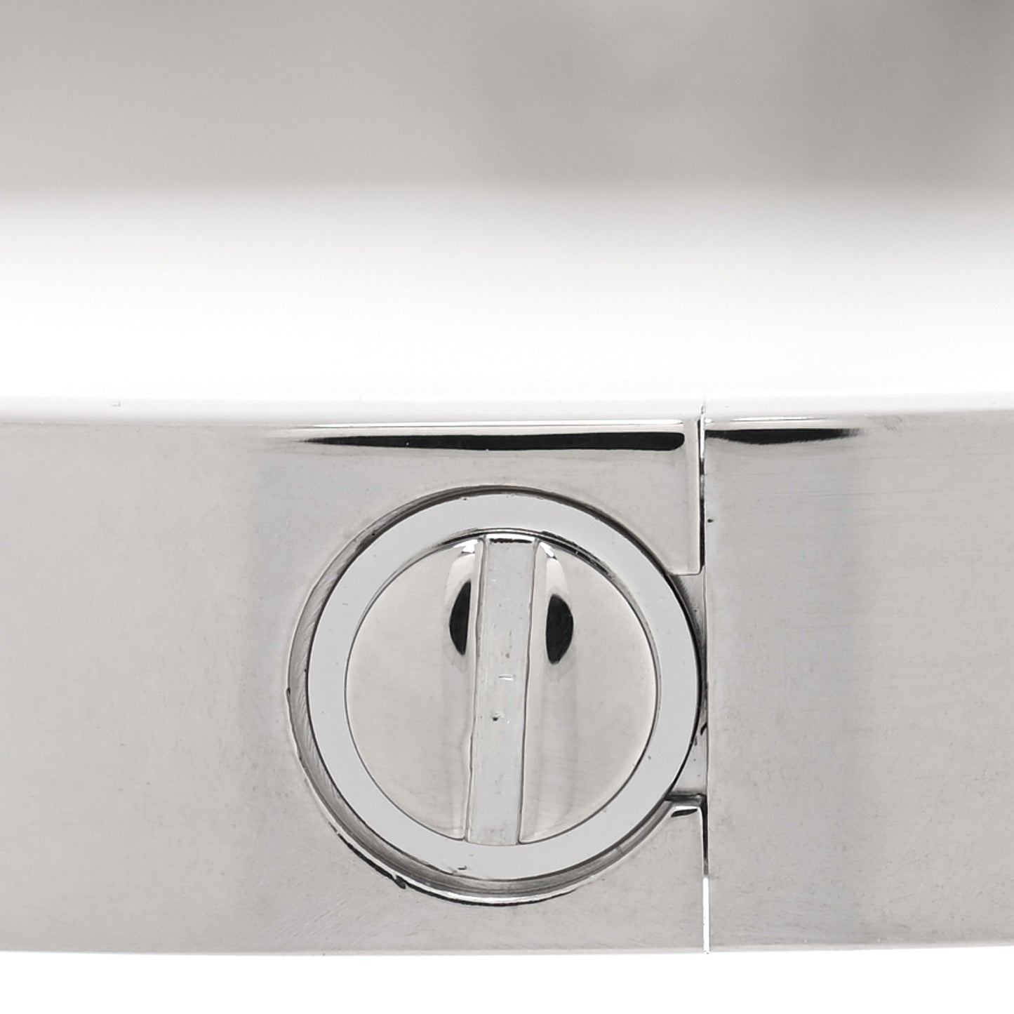 18K White Gold LOVE Bracelet 19