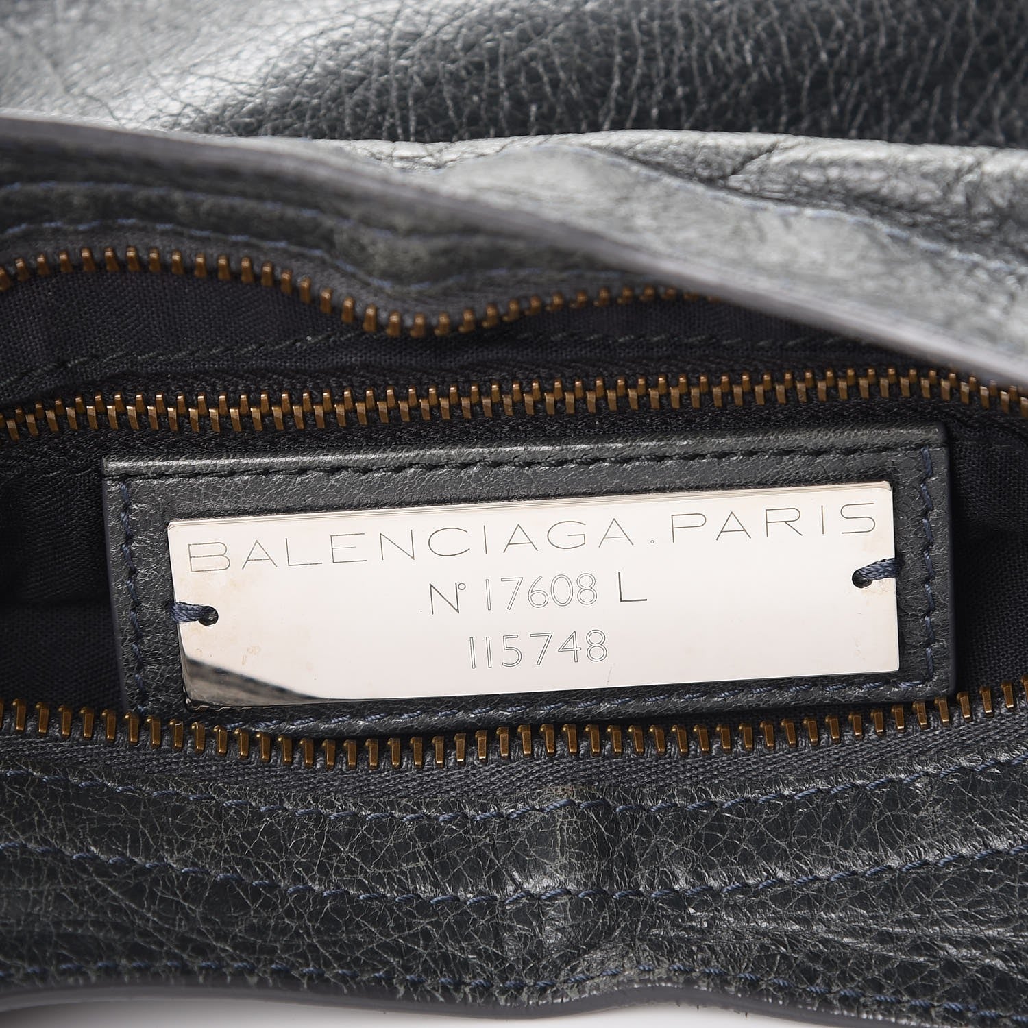 Balenciaga Agneau Classic Hardware City Anthracite 7 of 8