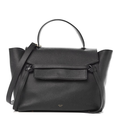 Celine Grained Calfskin Mini Belt Bag Black 1 of 11