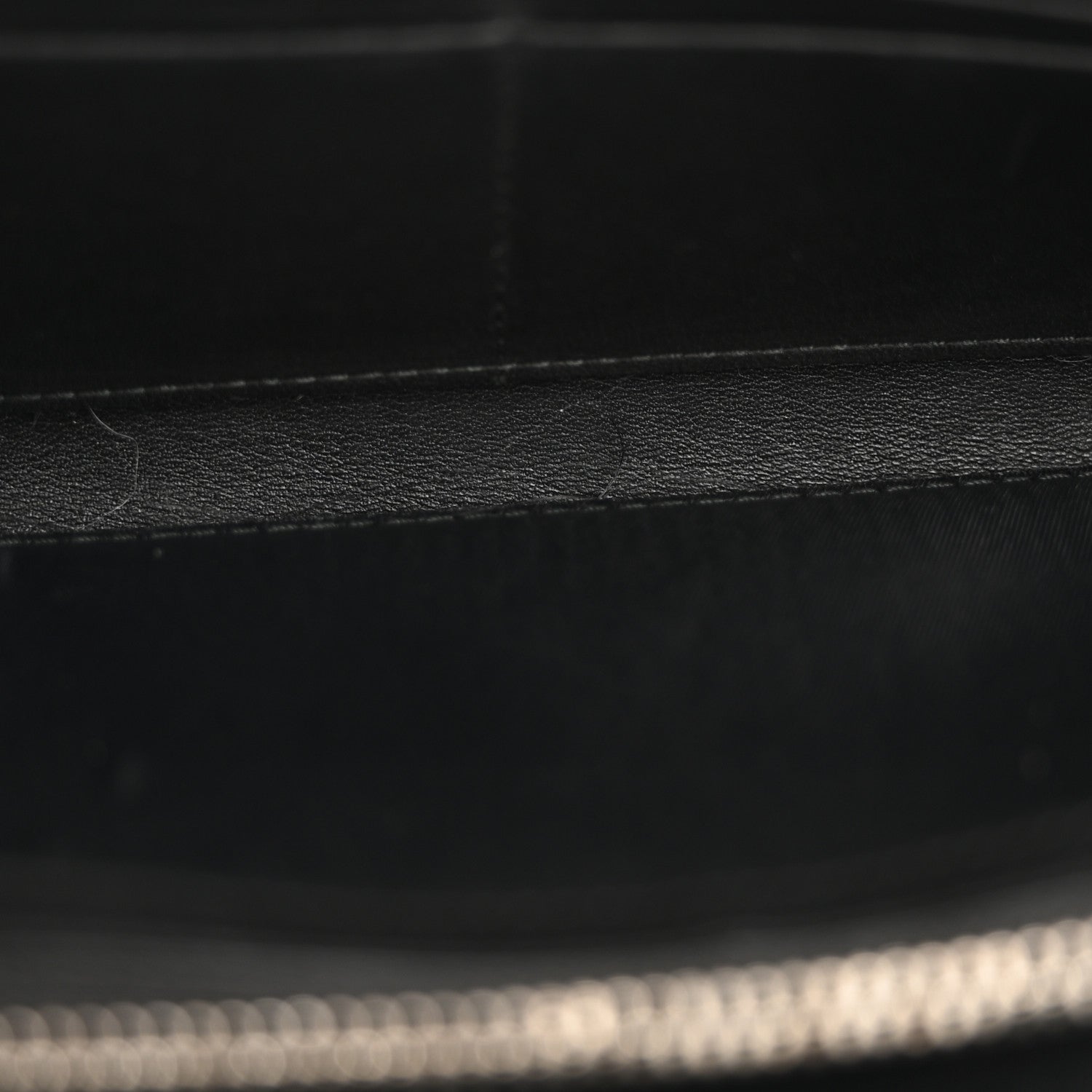 Christian Dior Patent Cannage Lady Dior Continental Zip Wallet Black 5 of 13