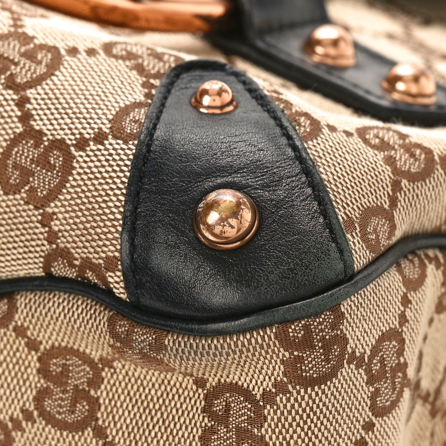 Monogram Horsebit Web Tom Ford Tote Brown Purple