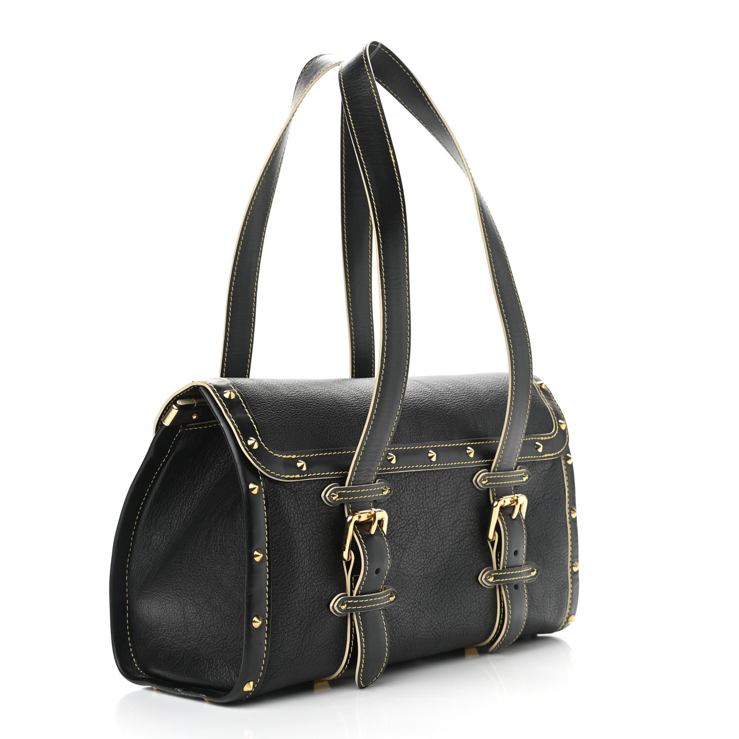 Louis Vuitton Suhali L Epanoui GM Black 3 of 11