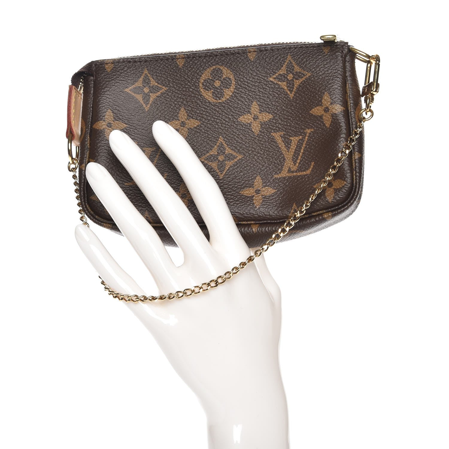 Louis Vuitton Monogram Mini Pochette Accessories 2 of 8