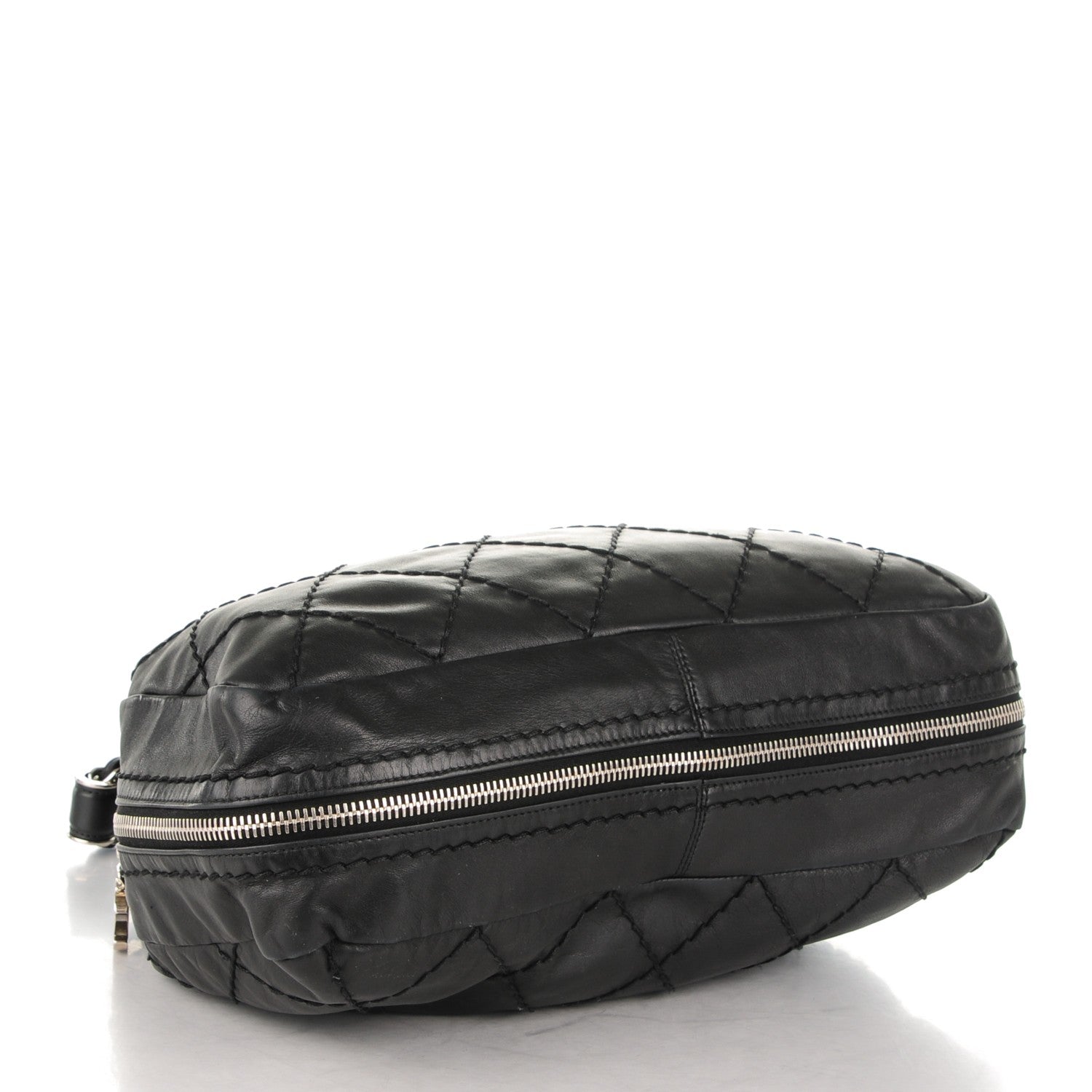 Chanel Lambskin Expandable Tote Black 4 of 14