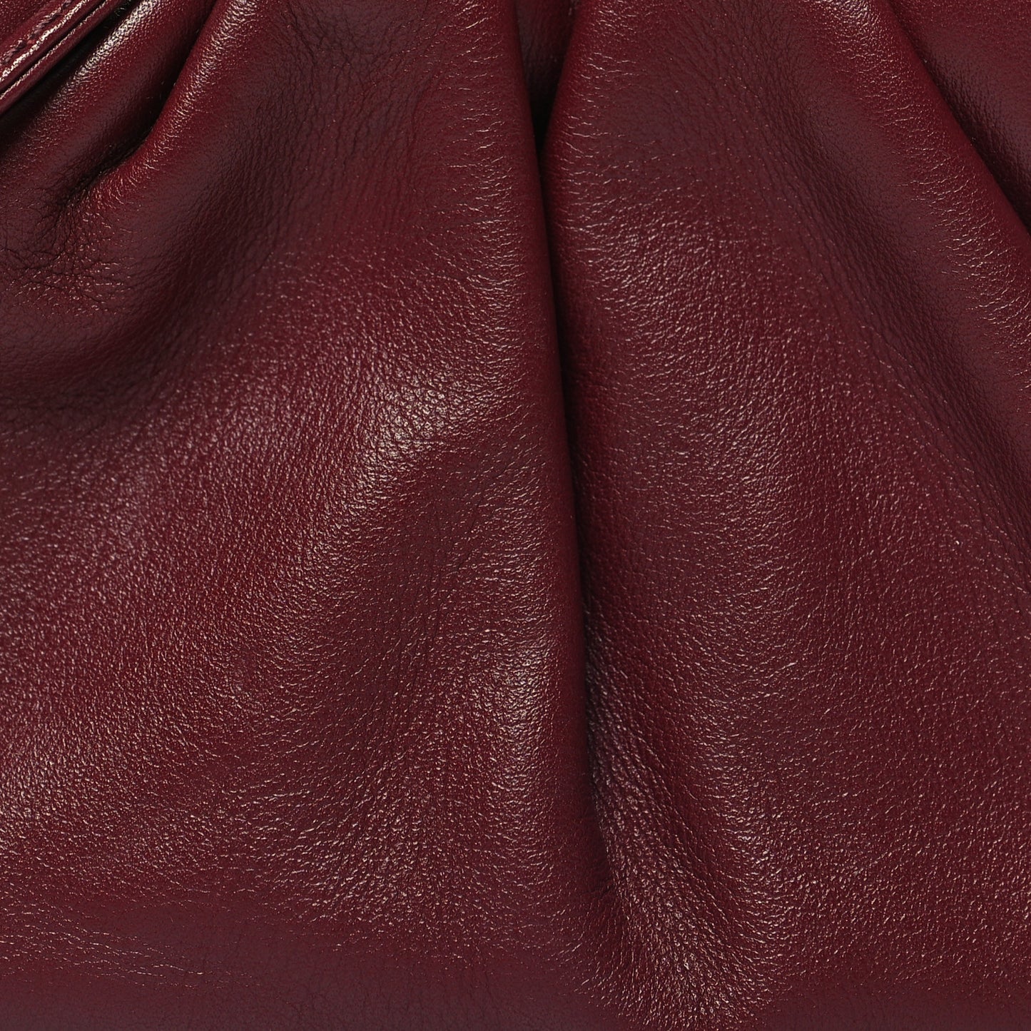 Butter Calfskin The Mini Pouch Bordeaux
