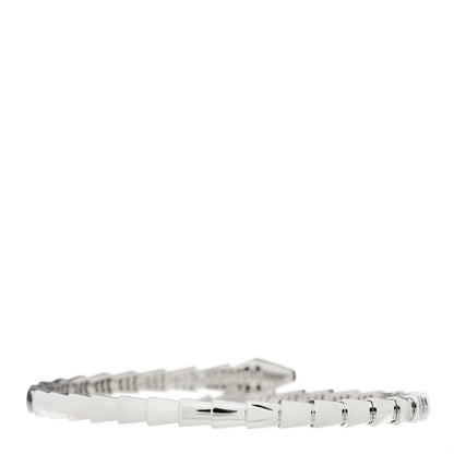 Bulgari 18K White Gold Serpenti Viper Bracelet M 2 of 4