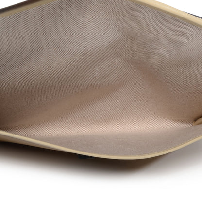 Hermes Box Tri-Color Jige PM Clutch Tabac Camel Ardoise Parchemin 5 of 7