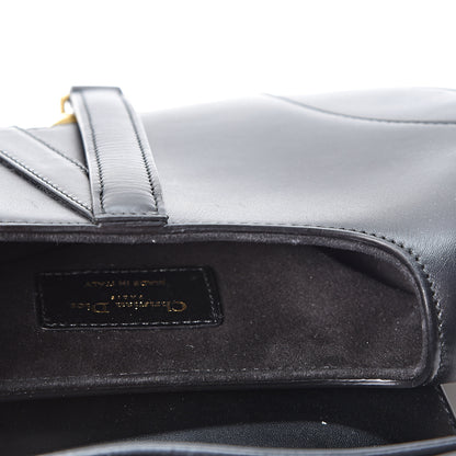 Christian Dior Calfskin Mini Saddle Bag Black 4 of 8