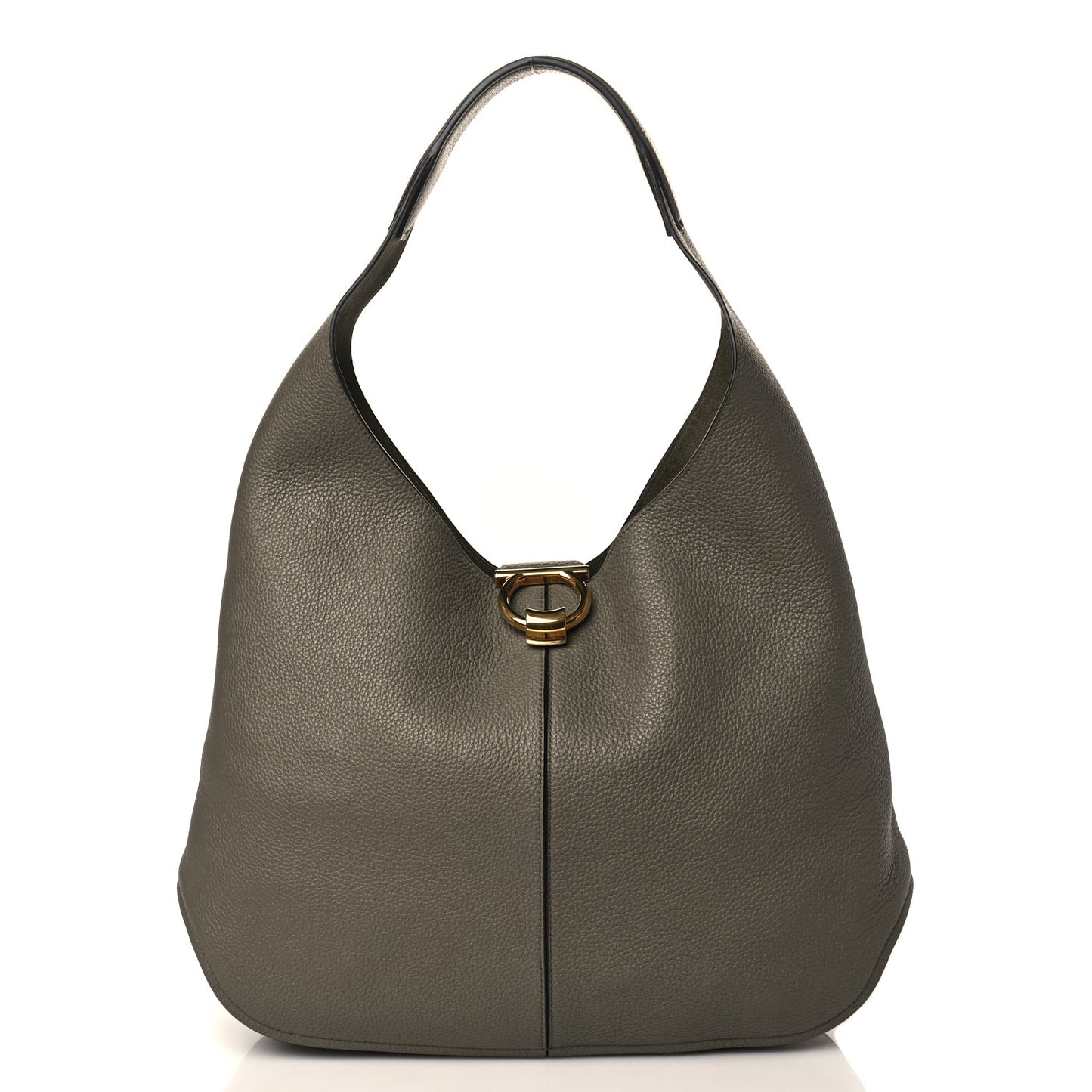 Calfskin Margot Hobo Grey