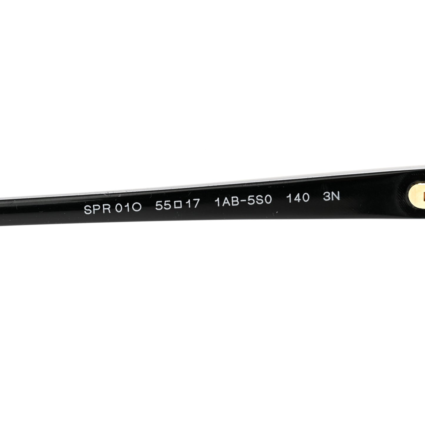Acetate Sunglasses SPR 01O Black