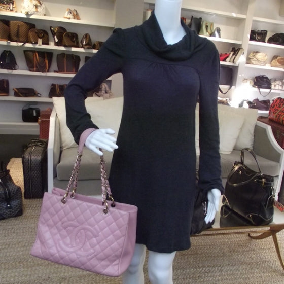 Caviar Grand Shopping Tote GST Pink