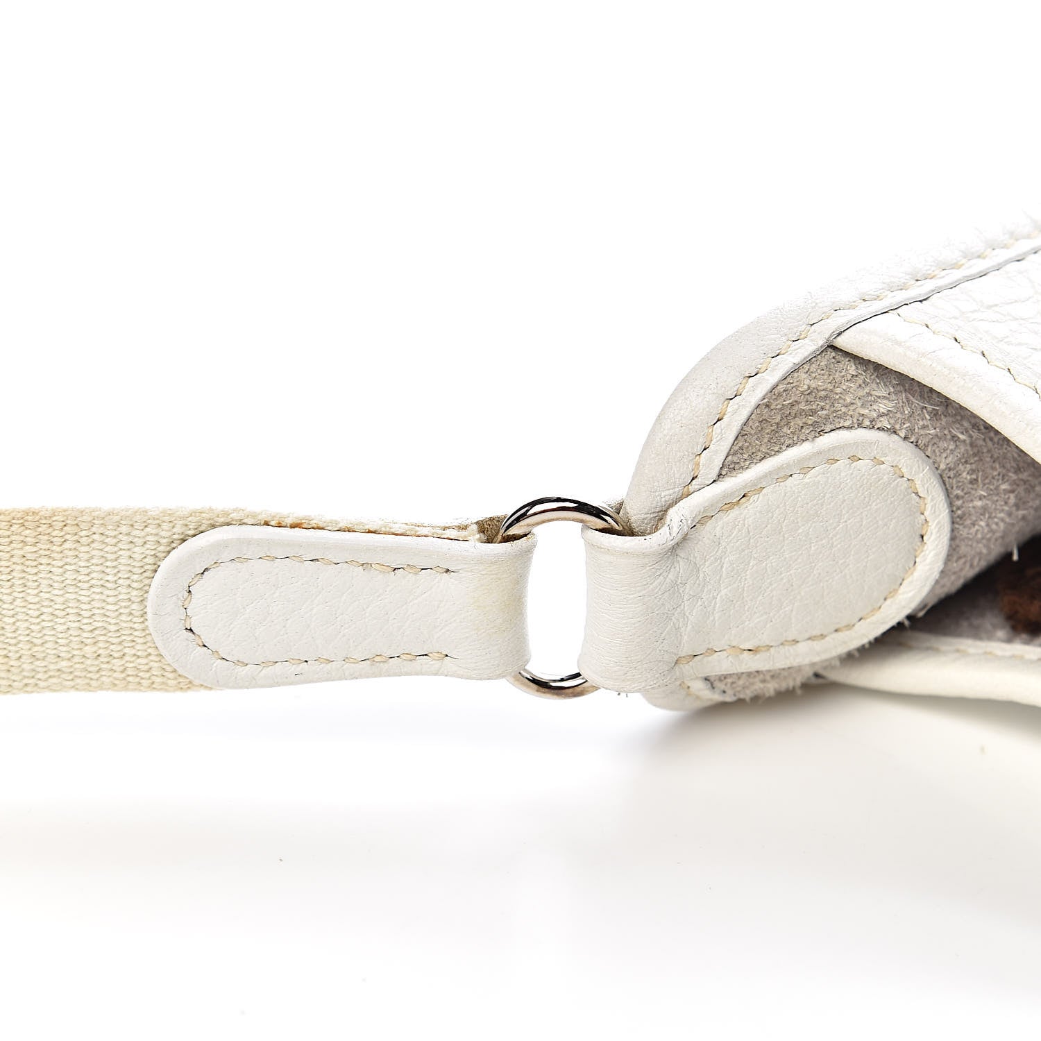 Hermes Taurillon Clemence Vespa PM White 9 of 13