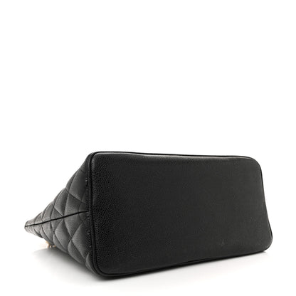 Chanel Caviar Quilted Medallion Tote Black 4 of 12