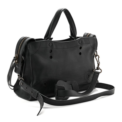 Balenciaga Veau Soyeux Perforated Blackout Hardware S City Black 3 of 10