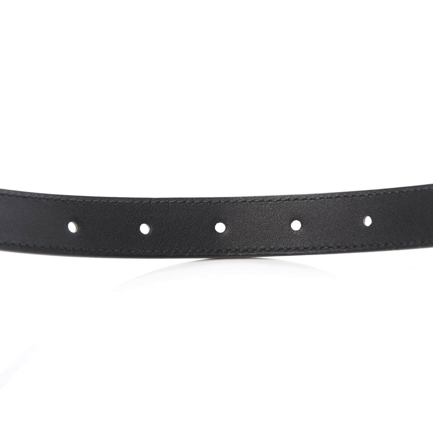 Calfskin Double G 20mm Belt 75 30 Black