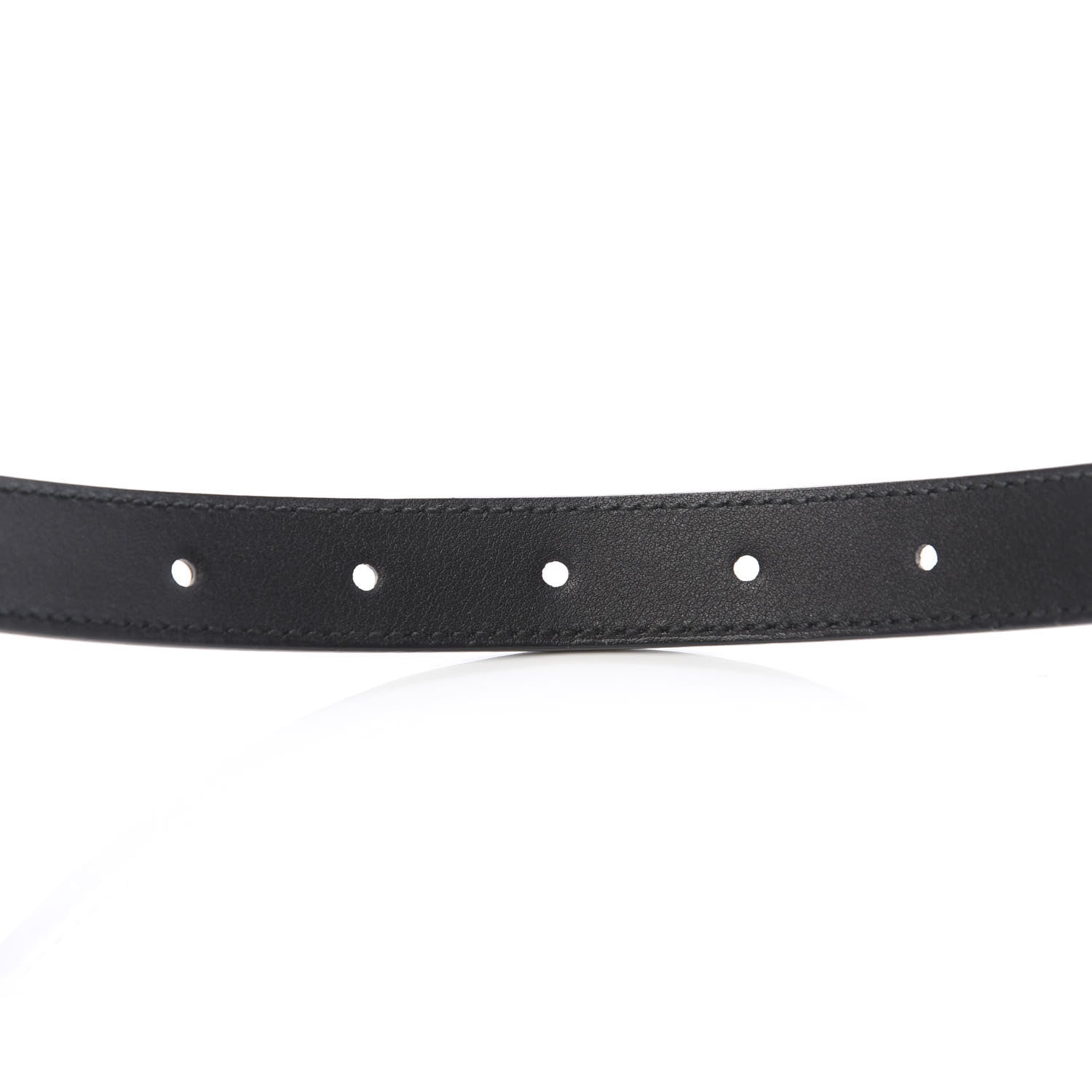 Gucci Calfskin Double G 20mm Belt 75 30 Black 5 of 6