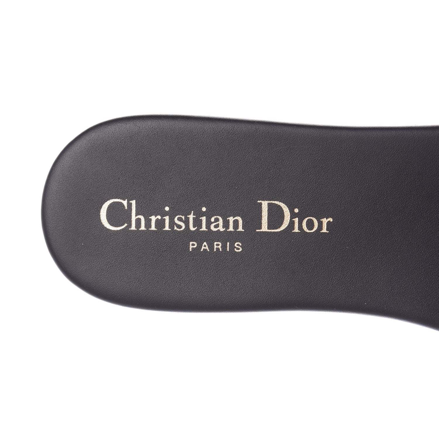 Christian Dior Canvas Embroidered Dway Mules Slide Sandals 37 Deep Blue 8 of 10