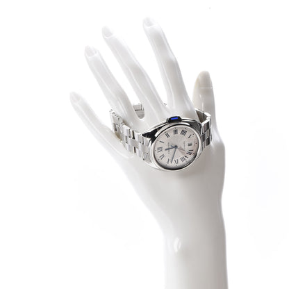 Cartier Stainless Steel 40mm Cle De Automatic Watch 2 of 8