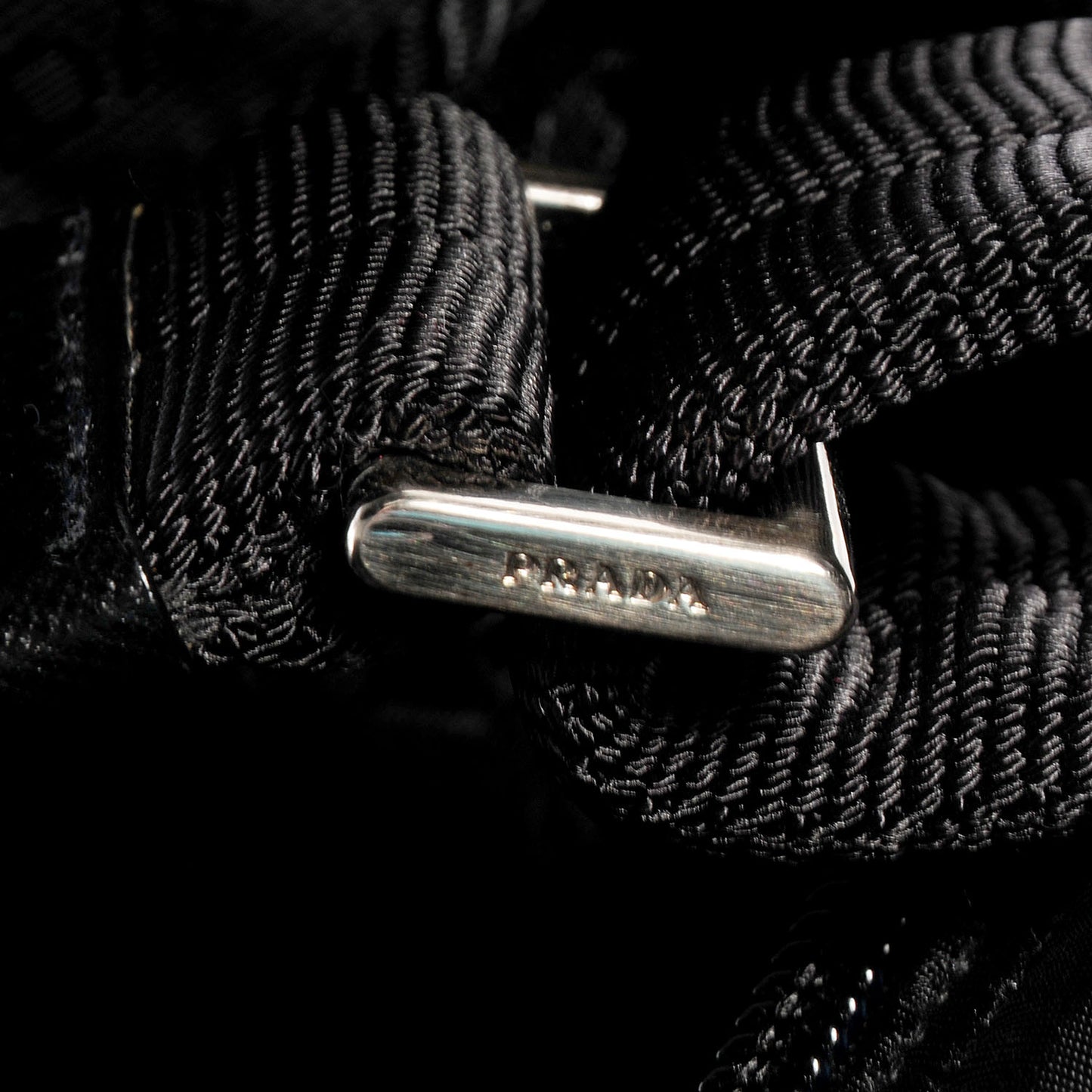 Nylon Viaggio Duffle Black