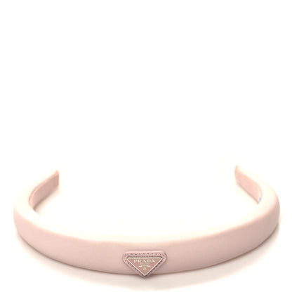 Prada Re-Nylon Triangle Logo Headband Deserto 4 of 5
