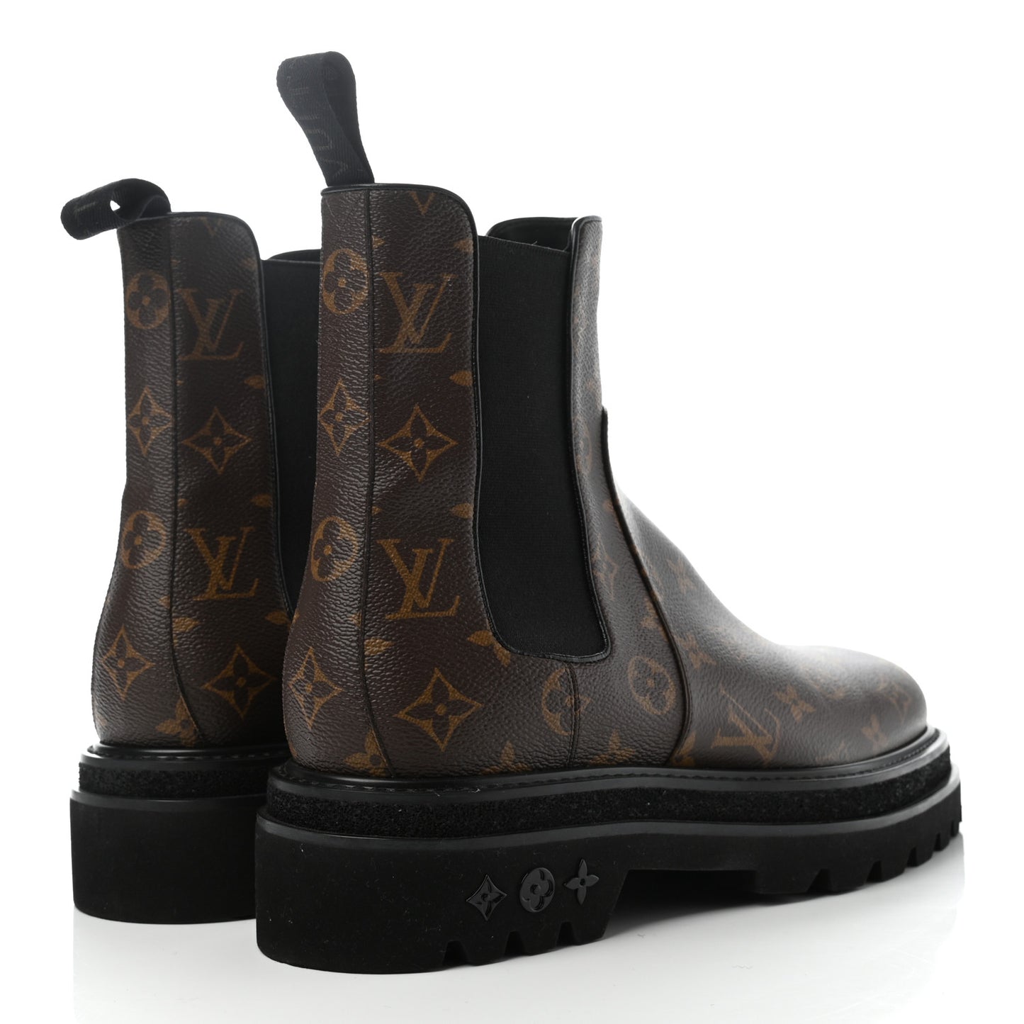 Monogram Black Ice Chelsea Boots 8
