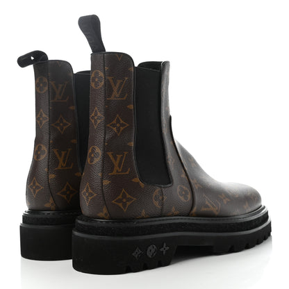 Louis Vuitton Monogram Black Ice Chelsea Boots 8 4 of 8