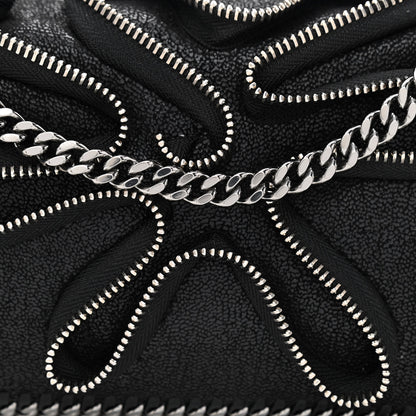 Stella McCartney Shaggy Deer Falabella Zipper Crossbody Bag Black 8 of 10
