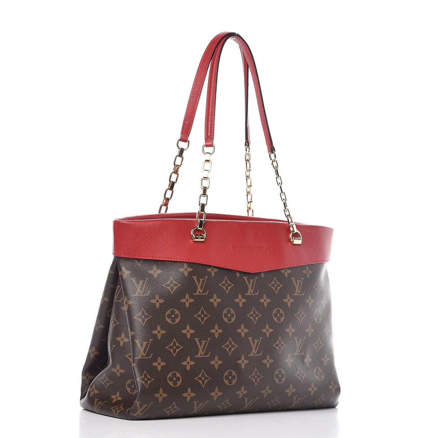 Monogram Pallas Shopper Cherry