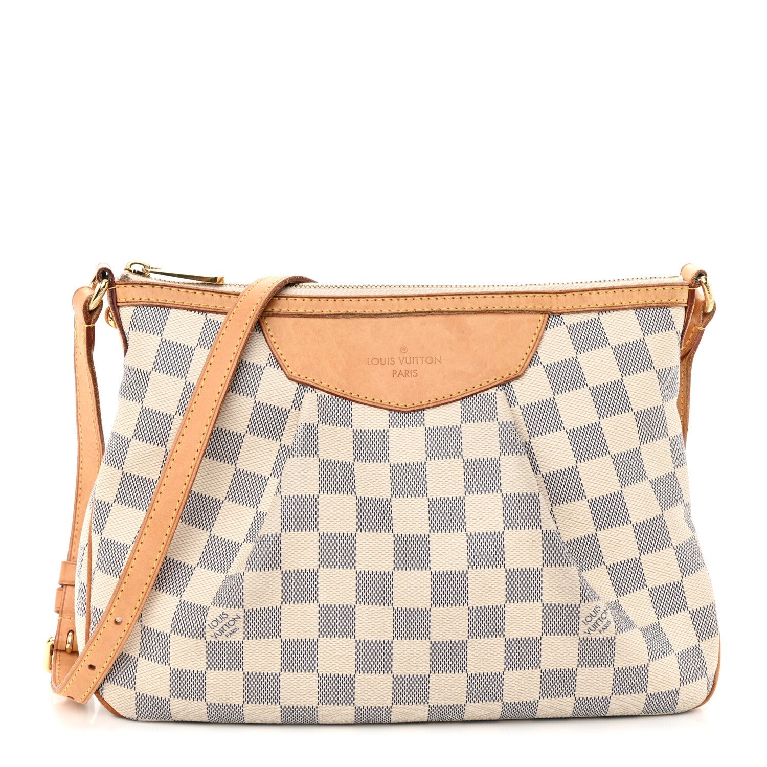 Louis Vuitton LOUIS VUITTON Damier Azur Siracusa PM 1 of 15