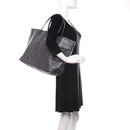 Goyard Goyardine Saint Louis GM Navy 2 of 11