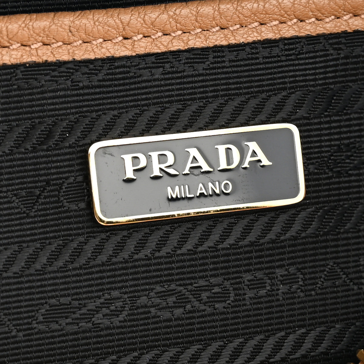 Prada Vitello Phenix Camera Bag Caramel 5 of 9