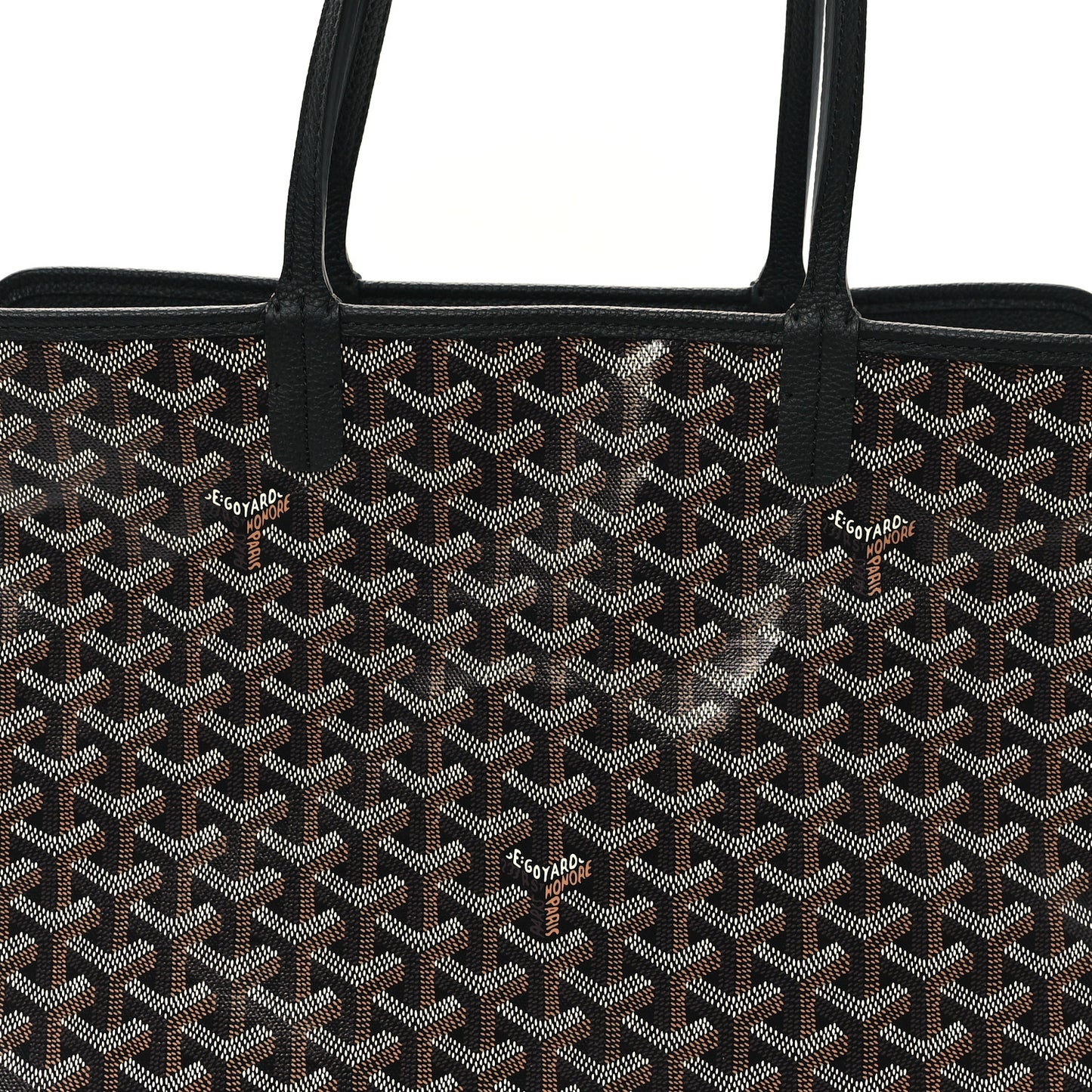 Goyardine Sac Hardy Pet Carrier PM Black