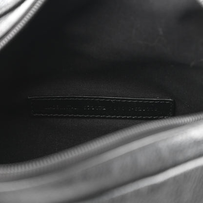 Balenciaga Calfskin Mens Explorer Small Duffle Bag Black 7 of 9