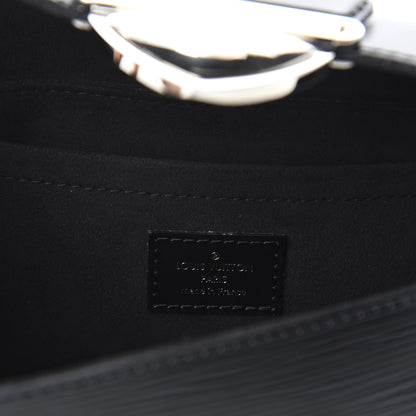 Louis Vuitton Epi Montaigne Clutch Black 9 of 11