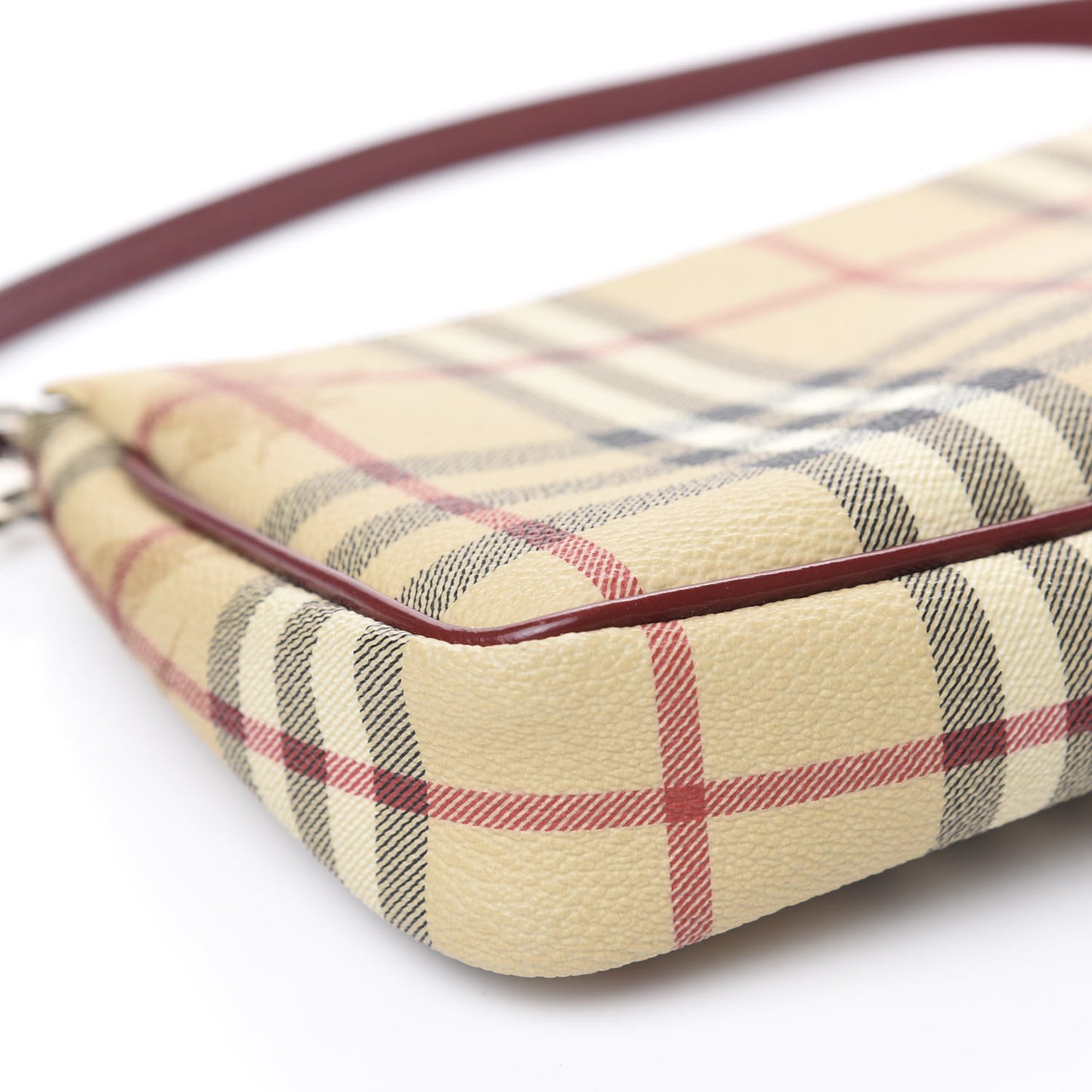 Haymarket Check Pochette Military Red