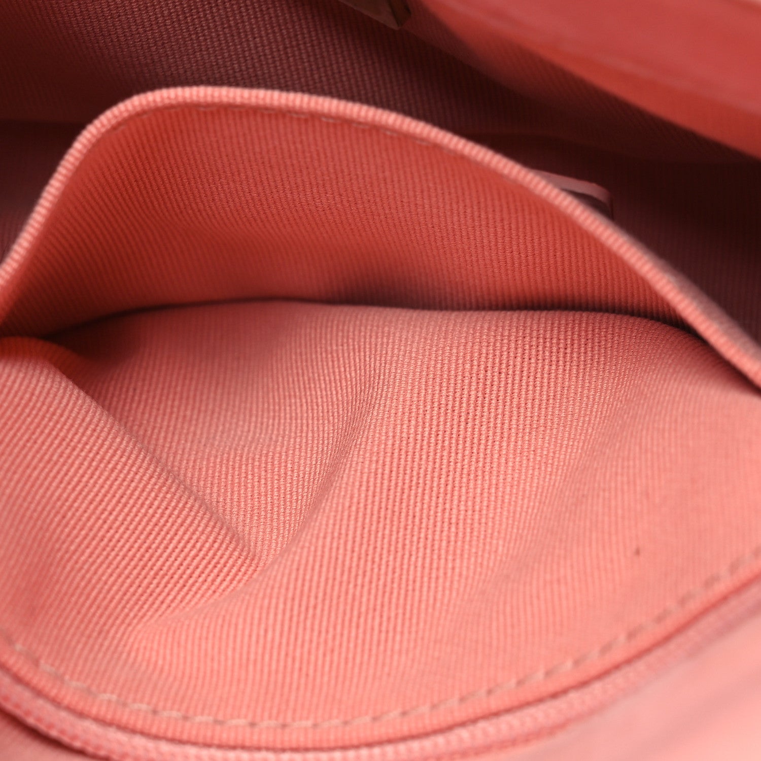 Chanel Velour Quilted Mini Double Frame Flap Rose 7 of 17