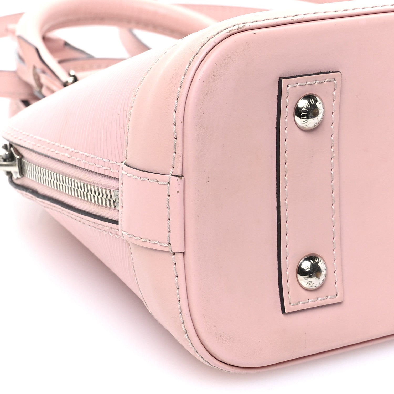 Louis Vuitton Epi Alma BB Rose Ballerine 9 of 11