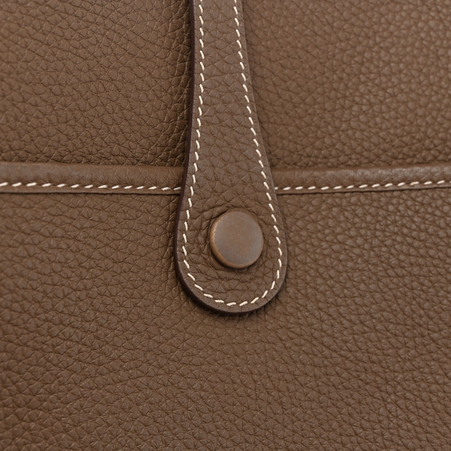 Hermes Taurillon Clemence Evelyne III PM Etoupe 13 of 14