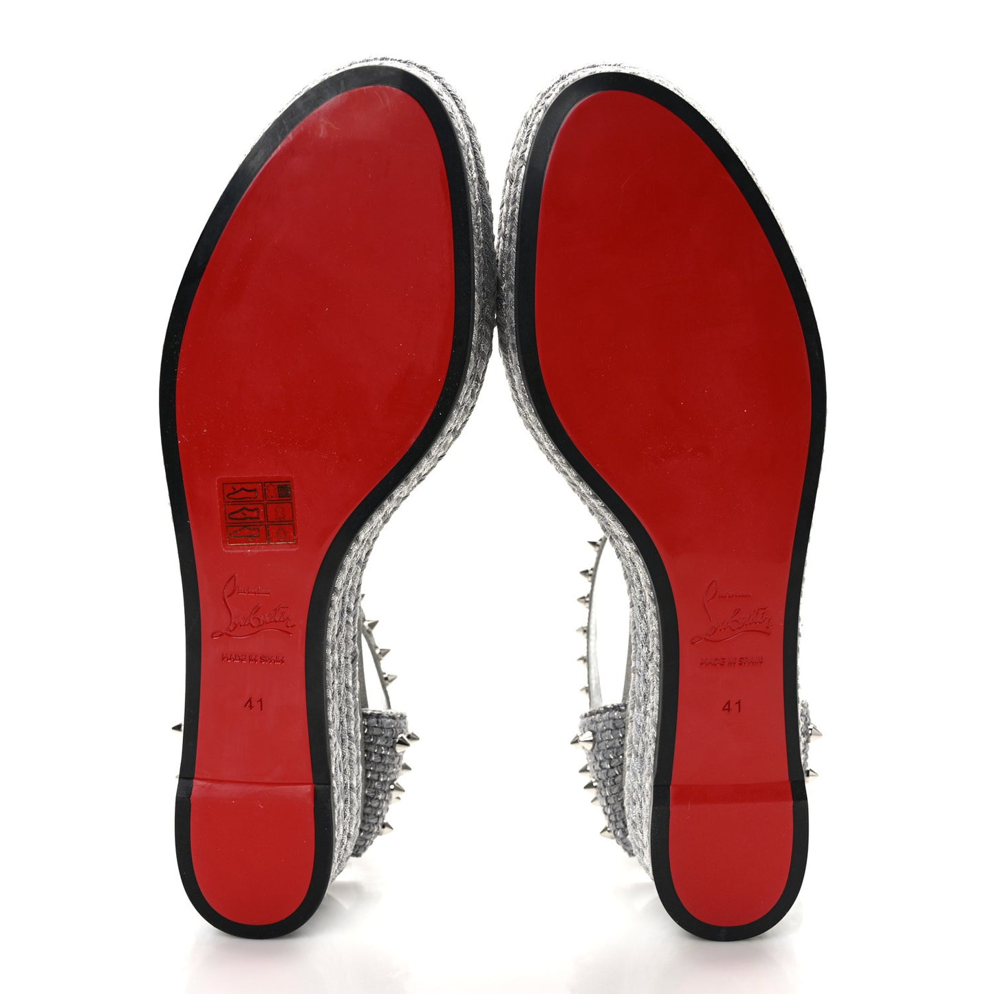 Vacchetta Laminato Madmonica 60 Platform Sandals 41 Silver
