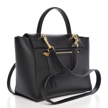Celine Grained Calfskin Micro Belt Bag Black 3 of 7