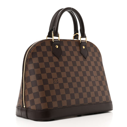 Louis Vuitton Damier Ebene Alma MM 3 of 9