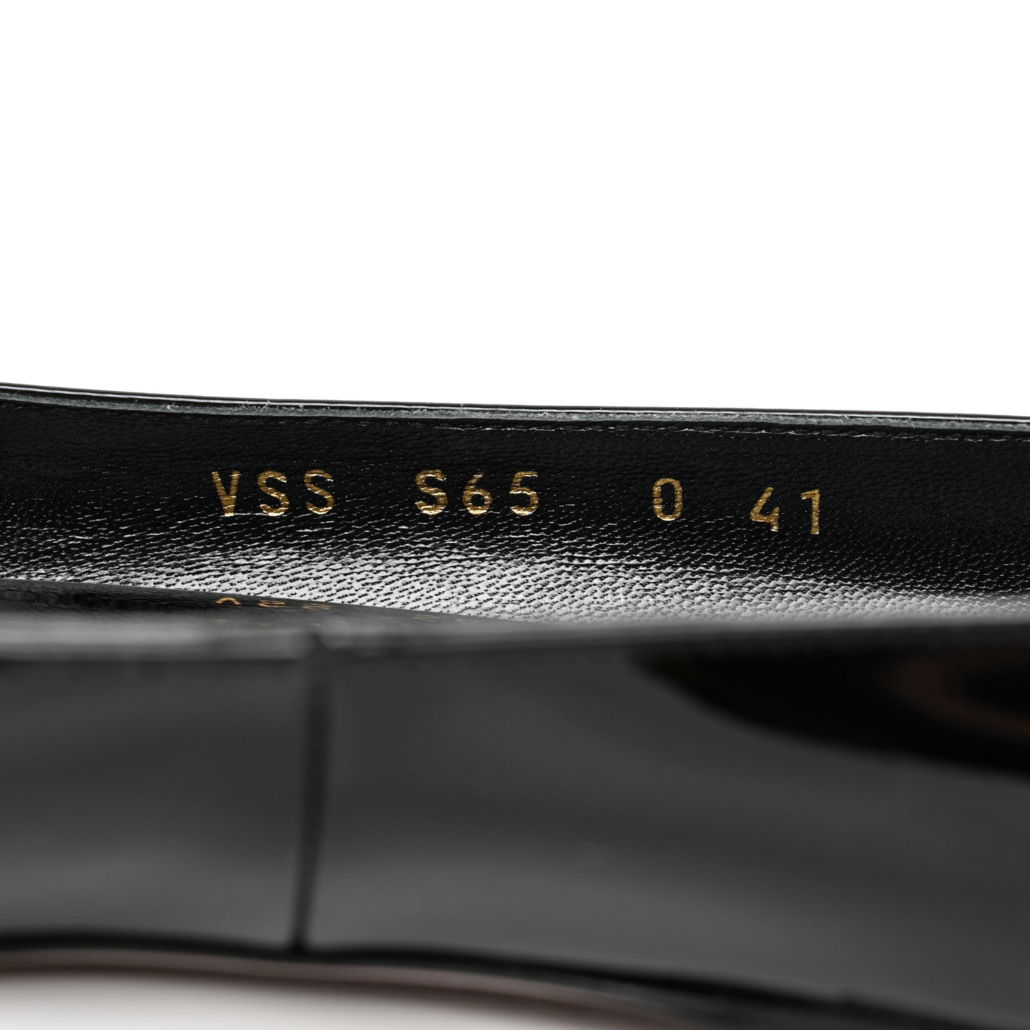 Valentino Garavani Patent Ballerina Ankle Strap Flats 41 Black 6 of 9