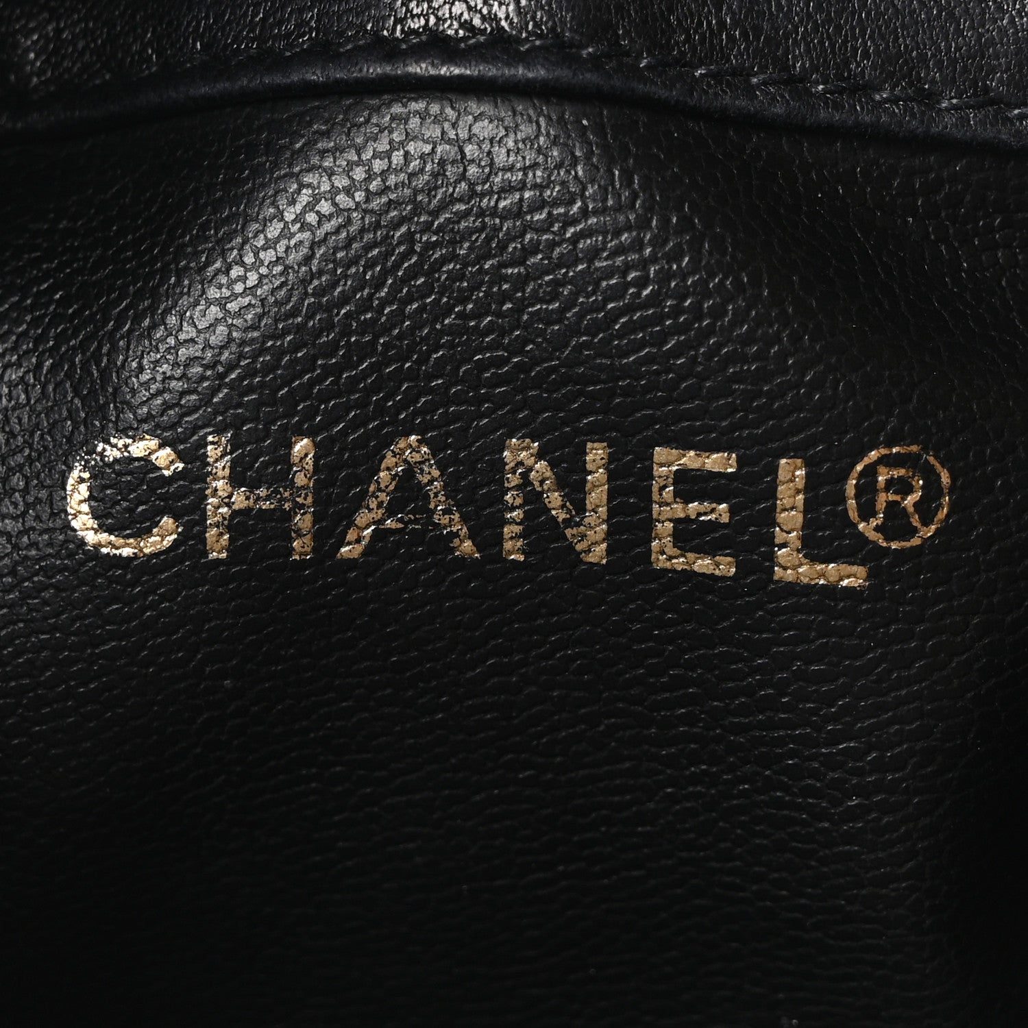 Chanel Lambskin CC Drawstring Shoulder Bag Black 7 of 11