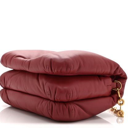 Loewe Lambskin Goya Puffer Bag Plumrose 11 of 11