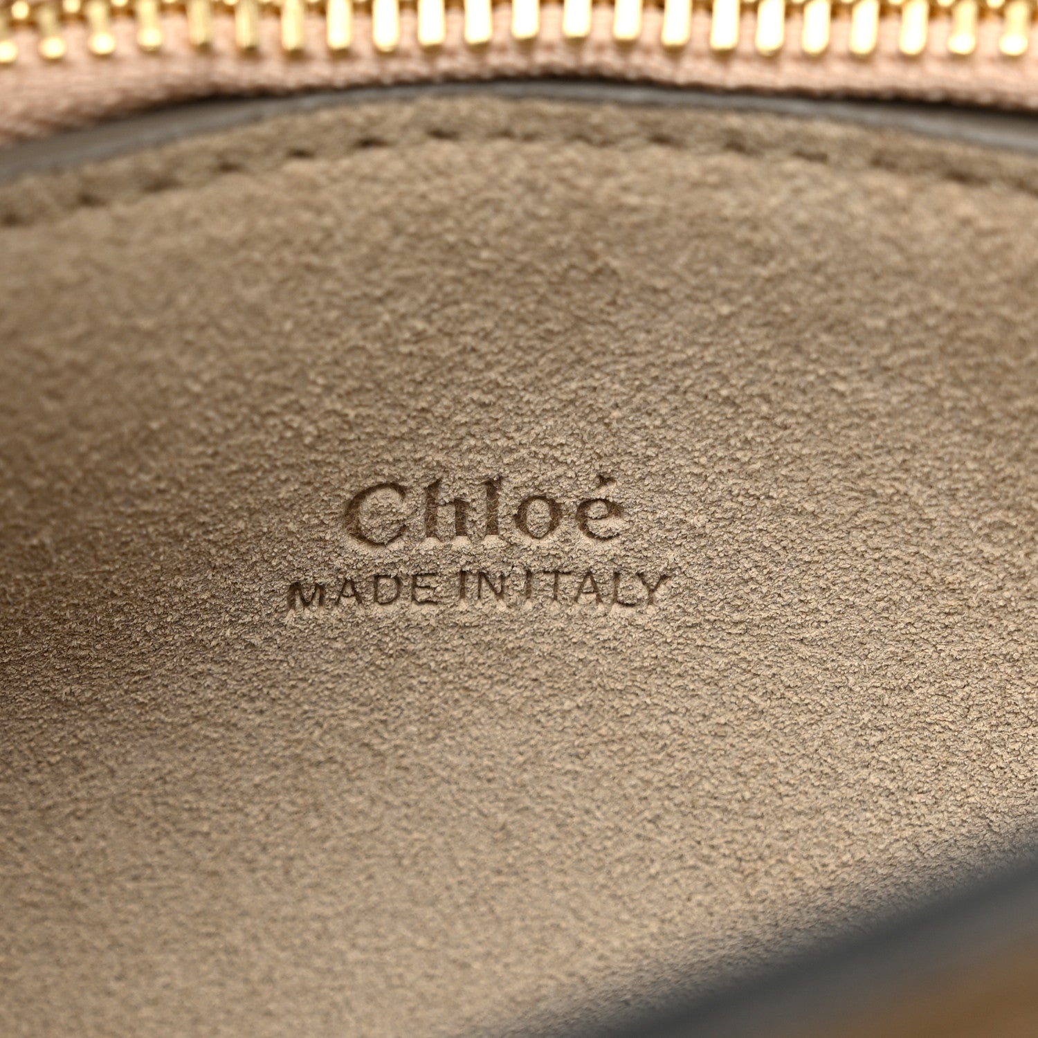 Chloe Suede Calfskin Medium Faye Shoulder Flap Bag Cloudy Blue 6 of 9