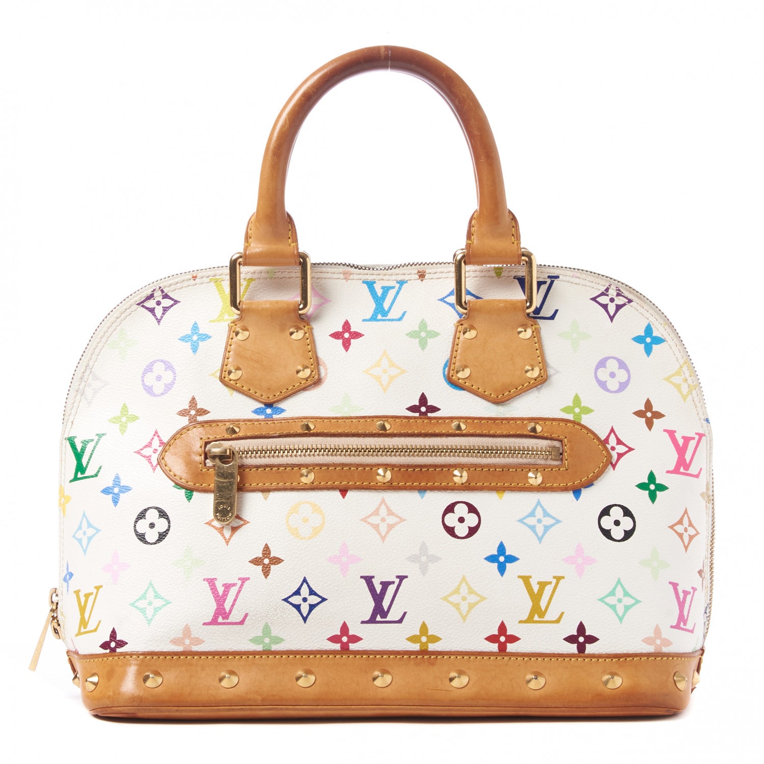 Louis Vuitton Monogram Multicolor Alma White 1 of 9