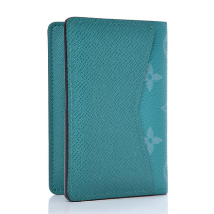 Louis Vuitton Monogram Pocket Organizer Green 3 of 7